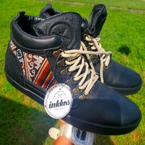 Inkkas black boho boots